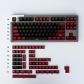 Black Red Samurai 104+46 Keys MSA Profile GMK ABS Doubleshot Keycaps Set for Cherry MX Mechanical Gaming Keyboard